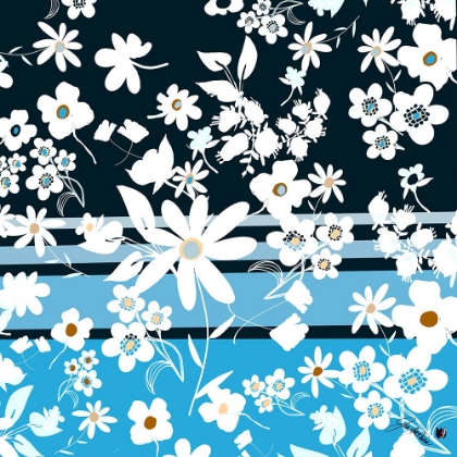 Picture of GARDEN PARTY POOL SIDE BLUE