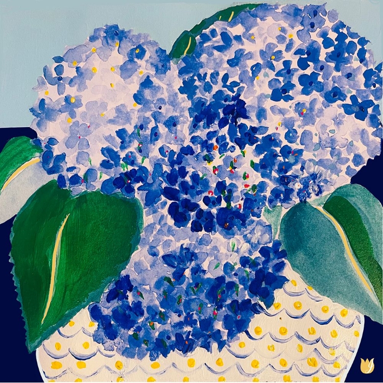 Picture of HYDRANGEAS BY THE SEA