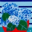 Picture of HYDRANGEAS ON HOLIDAY