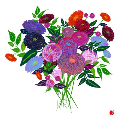 Picture of GARDEN CRUSH LAYER BOUQUET