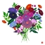 Picture of GARDEN CRUSH LAYER BOUQUET