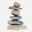 Picture of ZEN STONES WATERCOLOR BALANCE