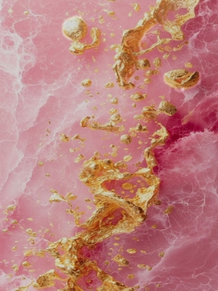 Picture of PINK GOLDEN AND MARBLED