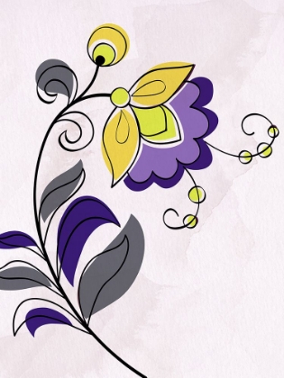 Picture of BOLD FLORAL 1 V2