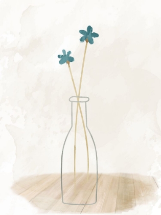 Picture of SIMPLE WATERCOLOR VASE 1