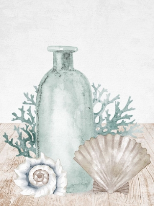 Picture of SEA GLASS SHELLS 1 V2