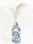 Picture of PATTERENED VASE IN BLUE 2