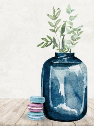 Picture of VASE AND MACAROONS 2