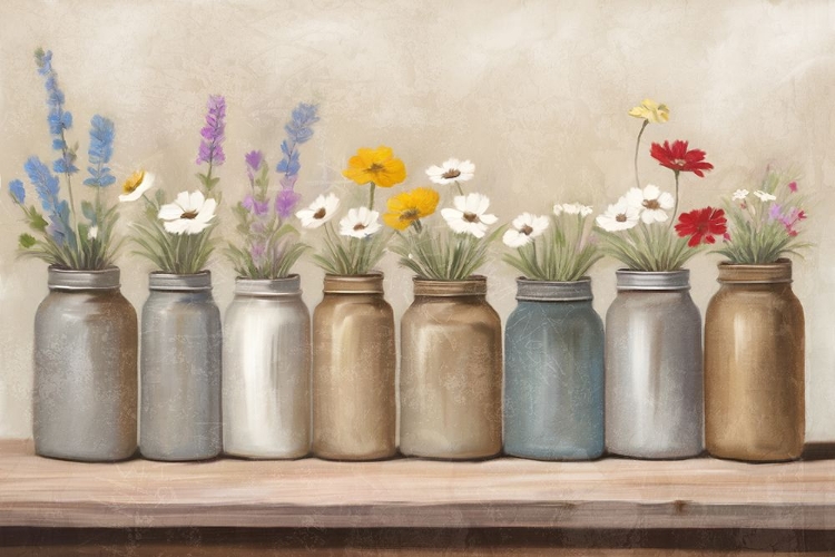 Picture of PAINTED JARS