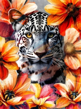 Picture of LEOPARD FLORAL 2