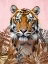 Picture of PINK PALM TIGER 2