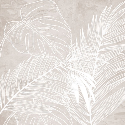 Picture of WHITE AND CREAM PALMS 2