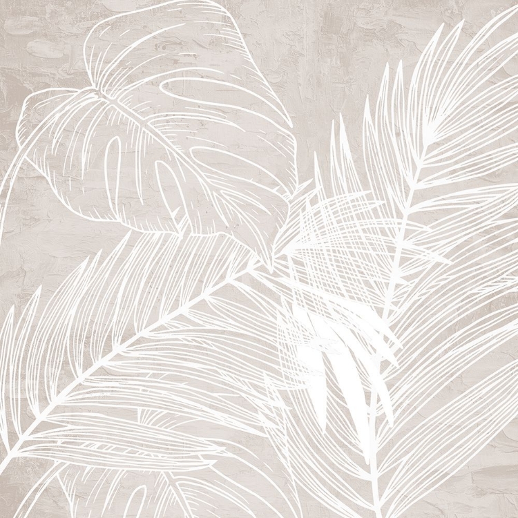 Picture of WHITE AND CREAM PALMS 2