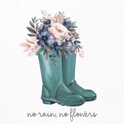 Picture of NO RAIN NO FLOWERS