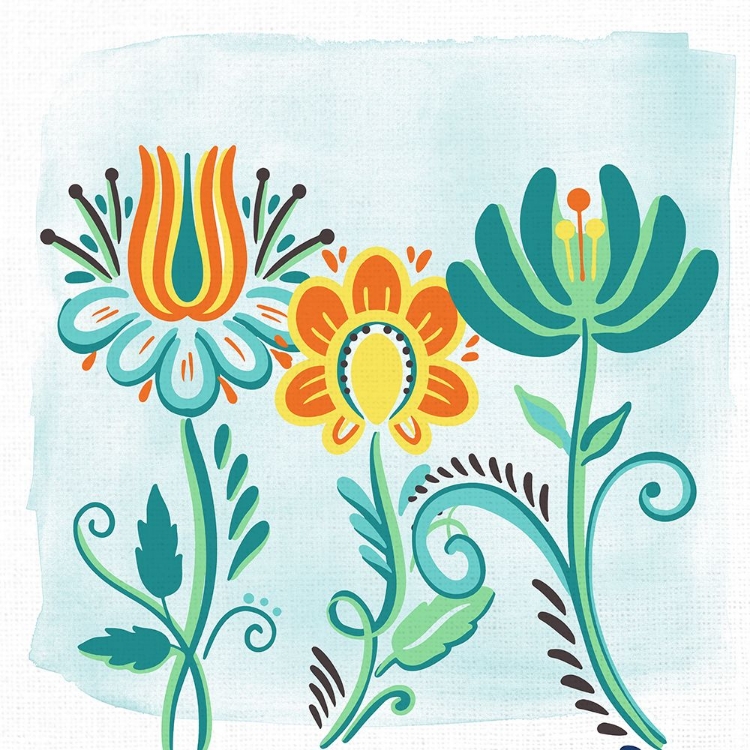 Picture of FOLKSY FUN FLORAL 2
