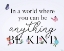 Picture of BE KIND BUTTERFLIES V2