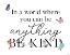 Picture of BE KIND BUTTERFLIES V3