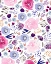 Picture of FLORAL PINK RED BLUE