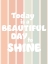Picture of BEAUTIFUL DAY TO SHINE