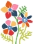 Picture of VIBRANT BLOOMS 1