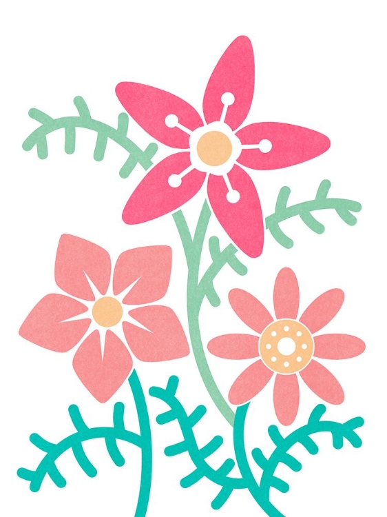Picture of VINTAGE SPLIT BLOOMS 2 V2
