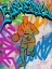 Picture of GRAFFITI BASKETBALL PLAYER