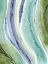 Picture of ABSTRACT BLUE GREEN RIVERS 1