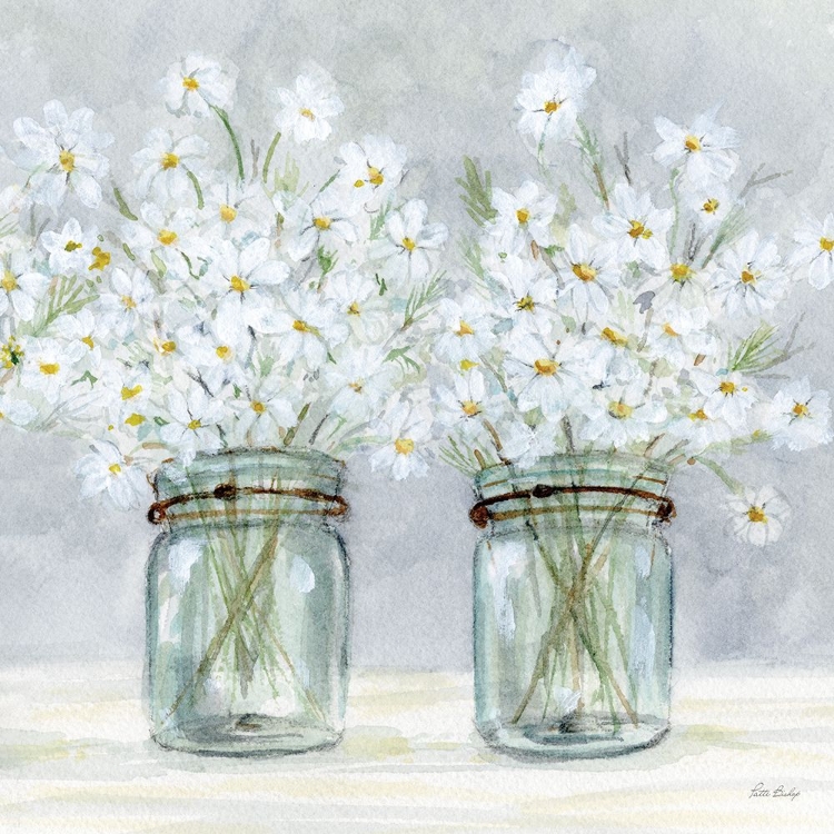 Picture of DAISIES IN JARS 3