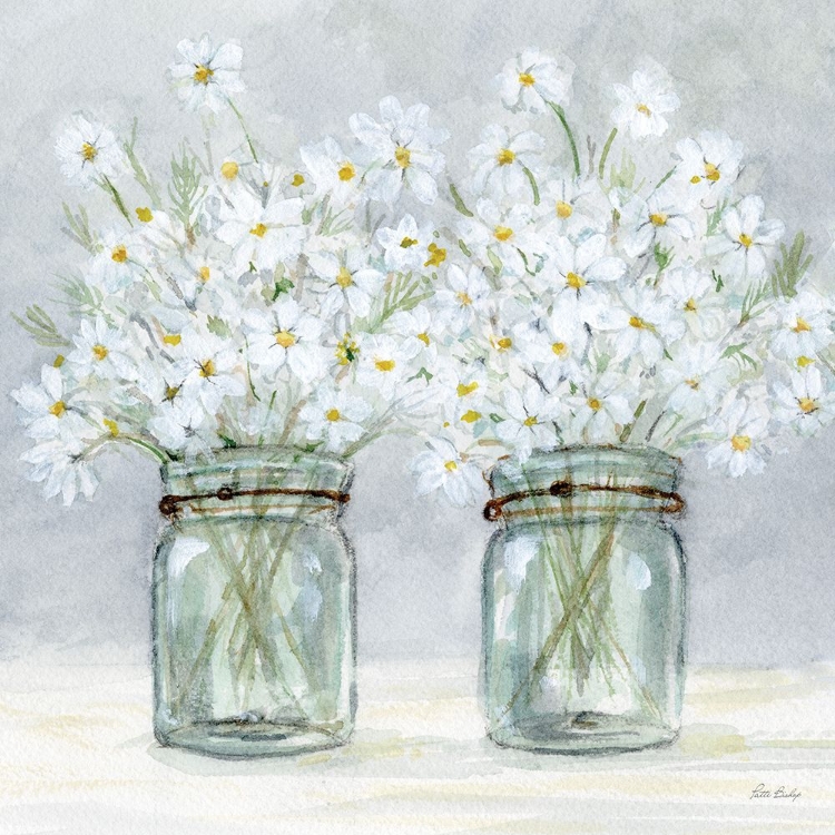 Picture of DAISIES IN JARS 4