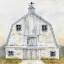 Picture of WHITE BARN GRAY TRIM 2