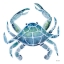 Picture of STAINED GLASS CRAB