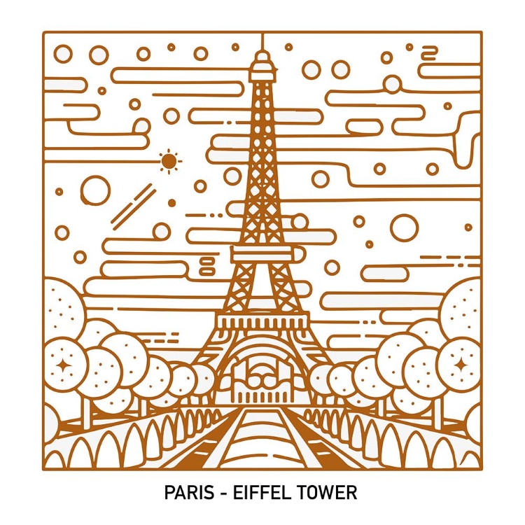 Picture of PARIS - EIFFELTOWER