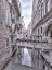 Picture of SMALL BRIDGE OVER NARROW CANAL - VENICE - ITALY