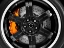 Picture of WHEEL AND ORANGE BRAKE