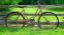 Picture of RUSTIC BIKE AND OLD FENCE