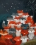 Picture of PILE OF - FOXES