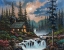 Picture of CABIN IN THE MOONLIGHT