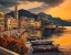 Picture of THE HARBOR AT DUSK