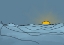 Picture of LINE SUNSET LANDSCAPE