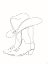 Picture of COWBOY BOOTS N HATS 1