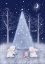 Picture of CHRISTMAS TREE WITH RABBITS