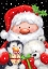 Picture of SANTA, PENGUIN AND POLAR BEAR