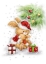 Picture of CHRISTMAS RABBIT HUG