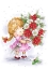 Picture of LITTLE GIRL WITH POINSETTIAS