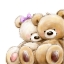 Picture of TEDDY COUPLE