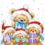 Picture of BEARS WITH PRESENTS
