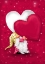 Picture of VALENTINE GNOME WITH HEART