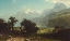 Picture of LAKE LUCERNE - ALBERT BIERSTADT