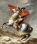 Picture of NAPOLEON CROSSING THE ALPS - JACQUES-LOUIS DAVID