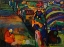 Picture of PAINTING WITH HOUSES - WASSILY KANDINSKY